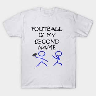 Stick Figure Football T-Shirt